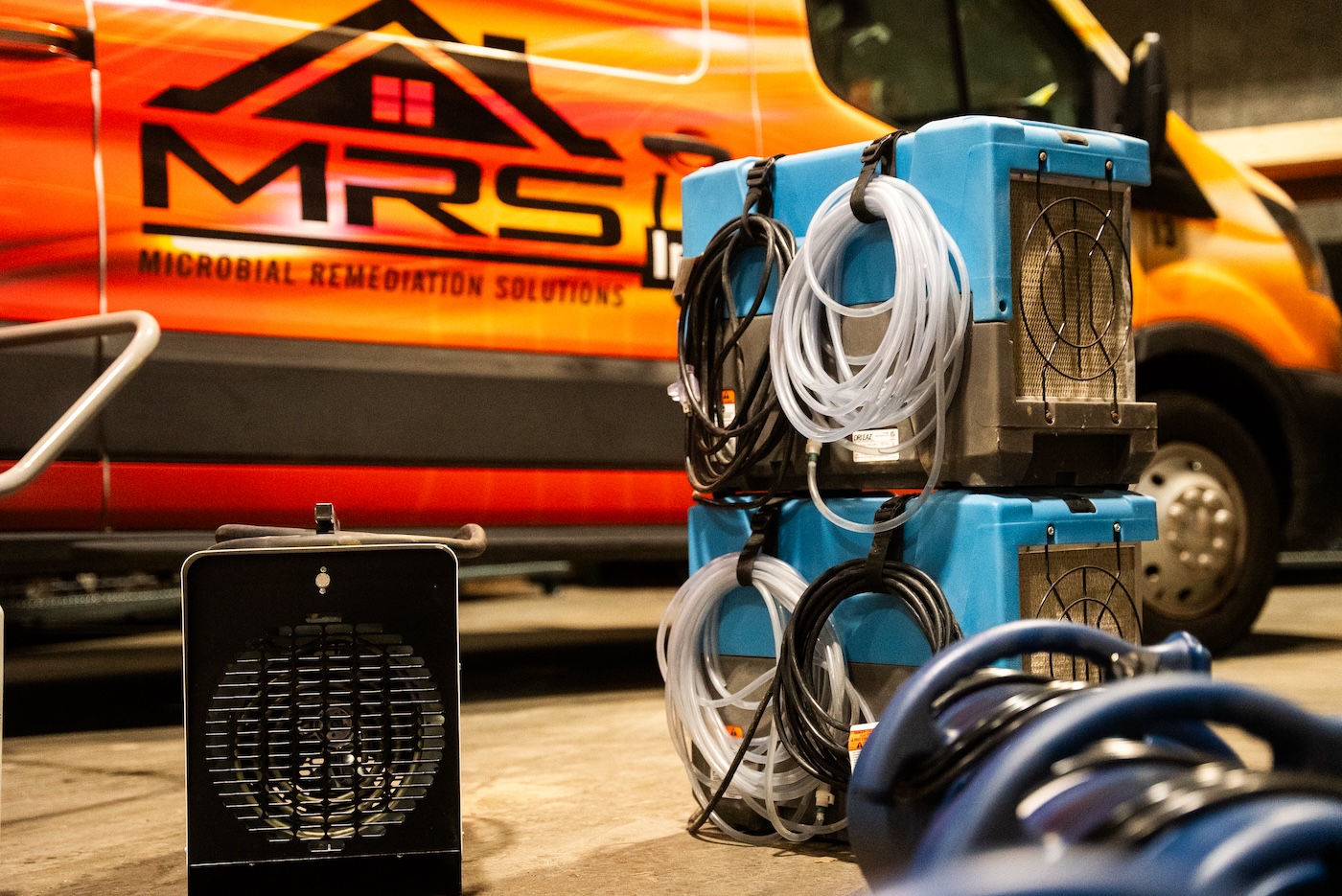Commercial dehumidifier rental for moisture removal and water damage restoration